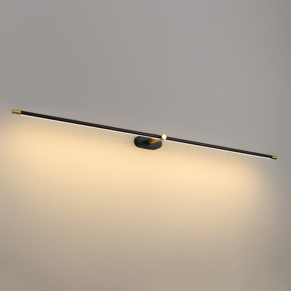 Minimalist Linear Wall Lamp Cordless with Touch Dimming and Remote Control