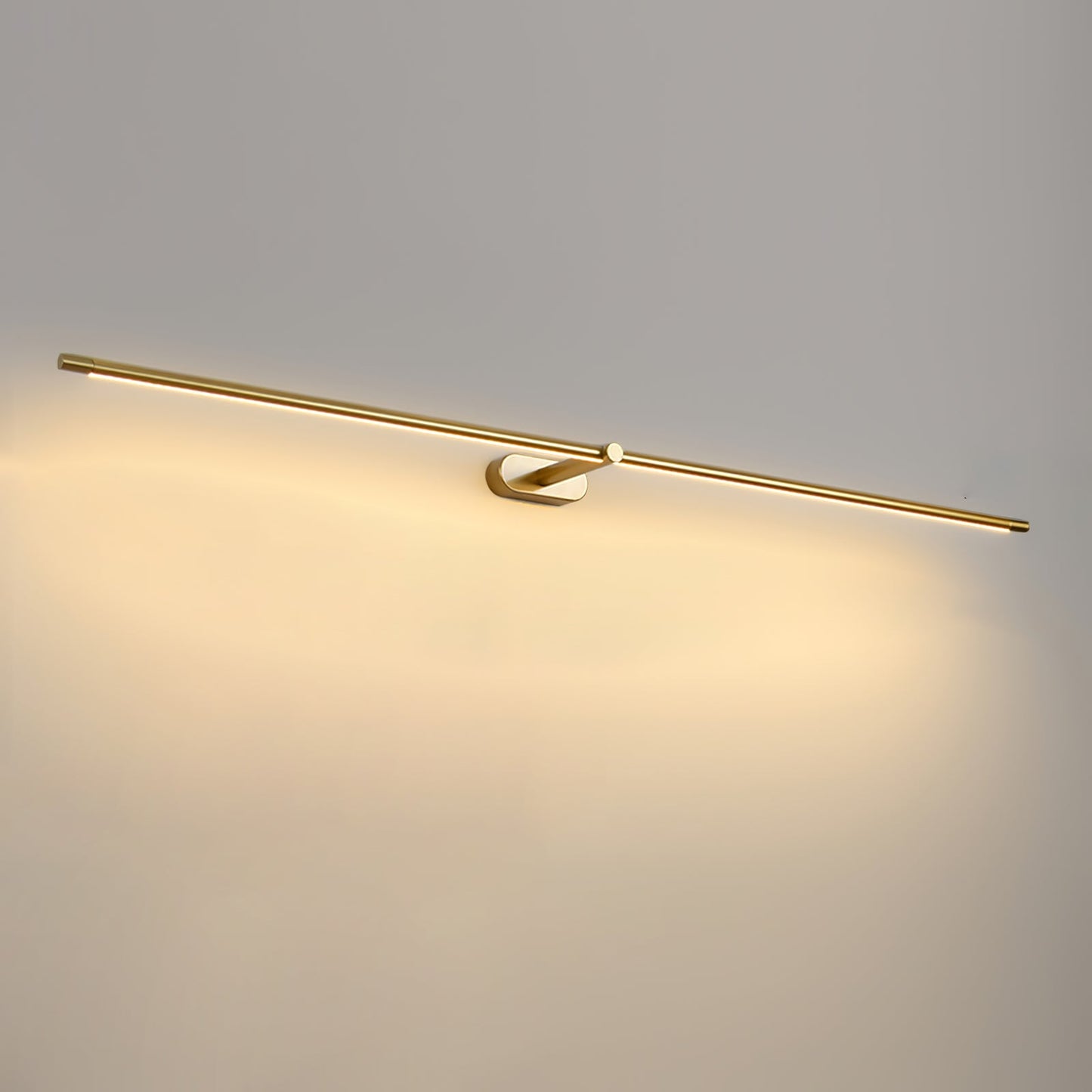Minimalist Linear Wall Lamp Cordless with Touch Dimming and Remote Control