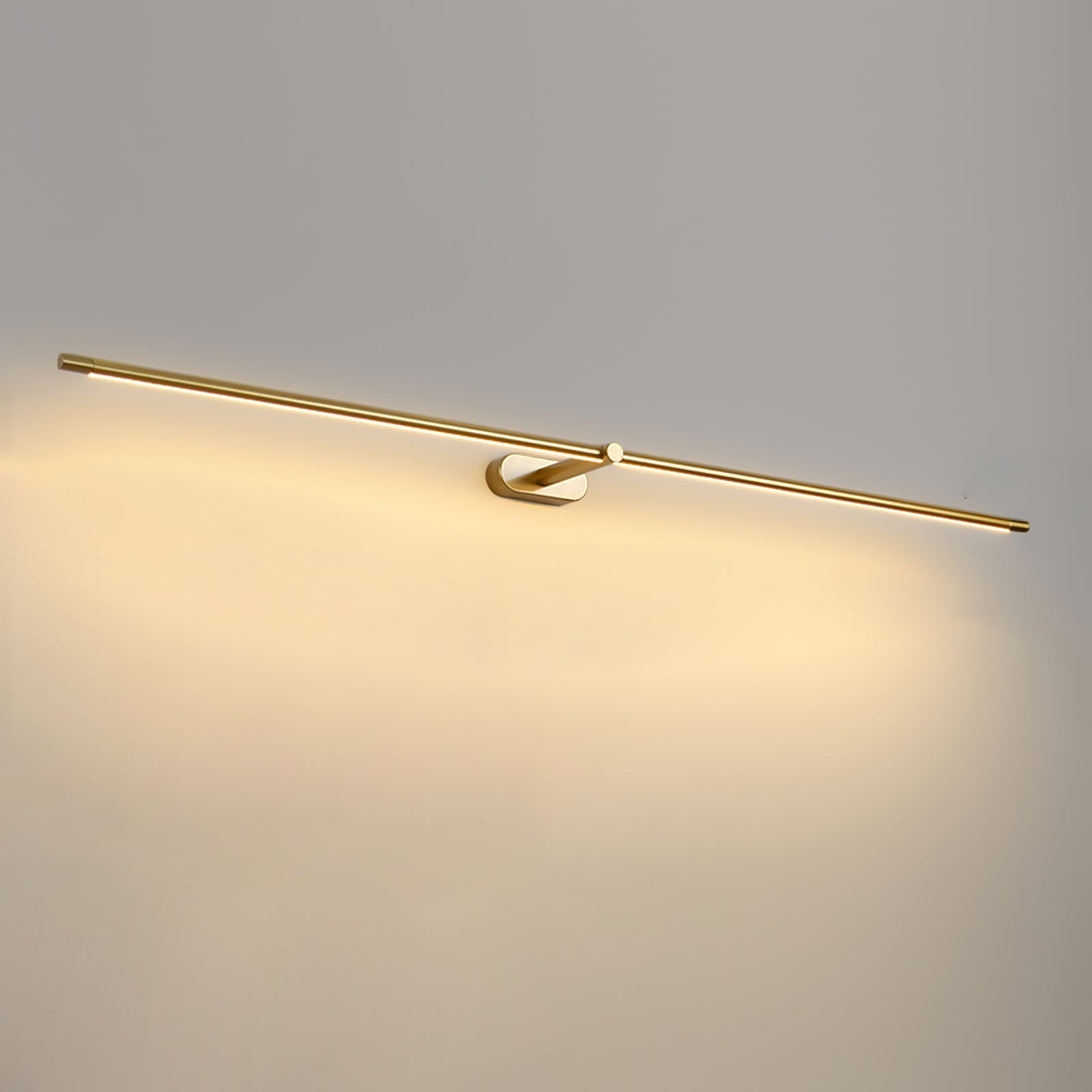 Minimalist Linear Wall Lamp Cordless with Touch Dimming and Remote Control