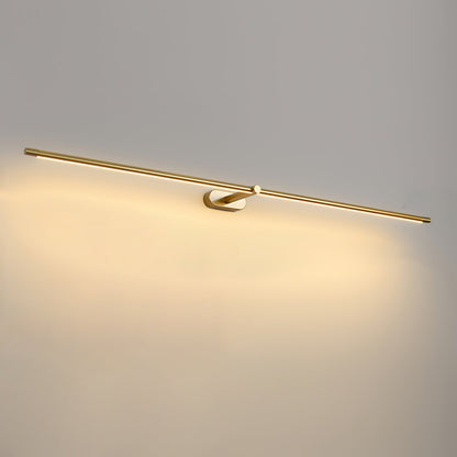 Minimalist Linear Wall Lamp Cordless with Touch Dimming and Remote Control
