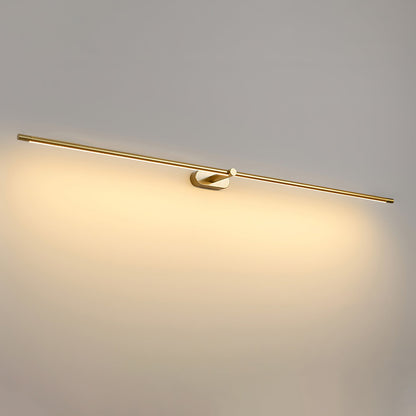 Minimalist Linear Wall Lamp Cordless with Touch Dimming and Remote Control