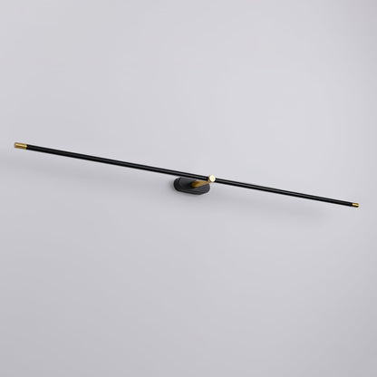Minimalist Linear Wall Lamp Cordless with Touch Dimming and Remote Control