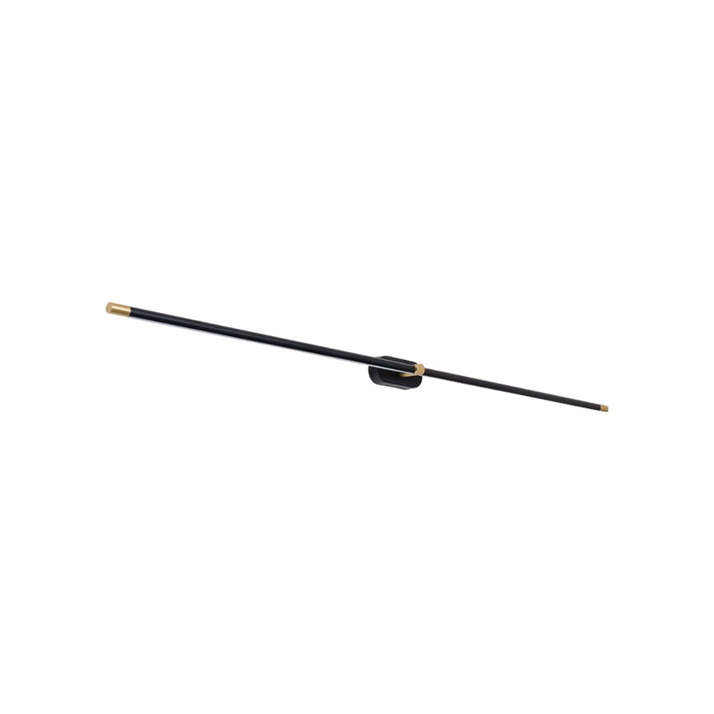Minimalist Linear Wall Lamp Cordless with Touch Dimming and Remote Control