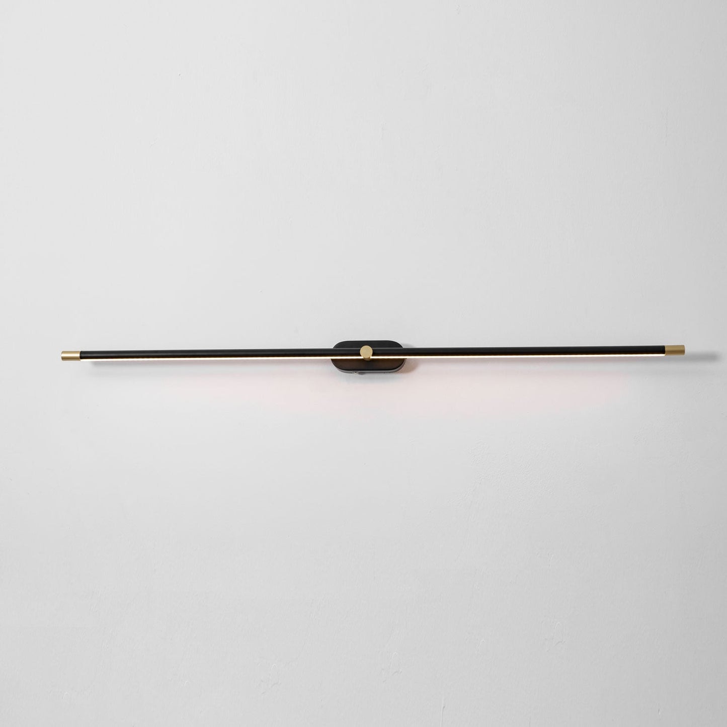 Minimalist Linear Wall Lamp Cordless with Touch Dimming and Remote Control