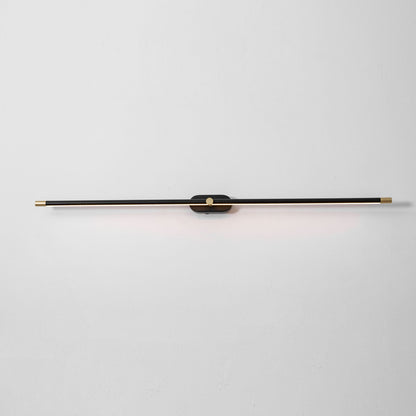 Minimalist Linear Wall Lamp Cordless with Touch Dimming and Remote Control