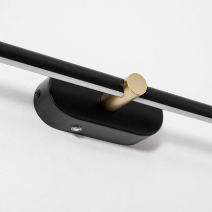 Minimalist Linear Wall Lamp Cordless with Touch Dimming and Remote Control