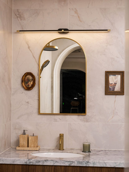 Minimalist Linear Wall Lamp Cordless with Touch Dimming and Remote Control