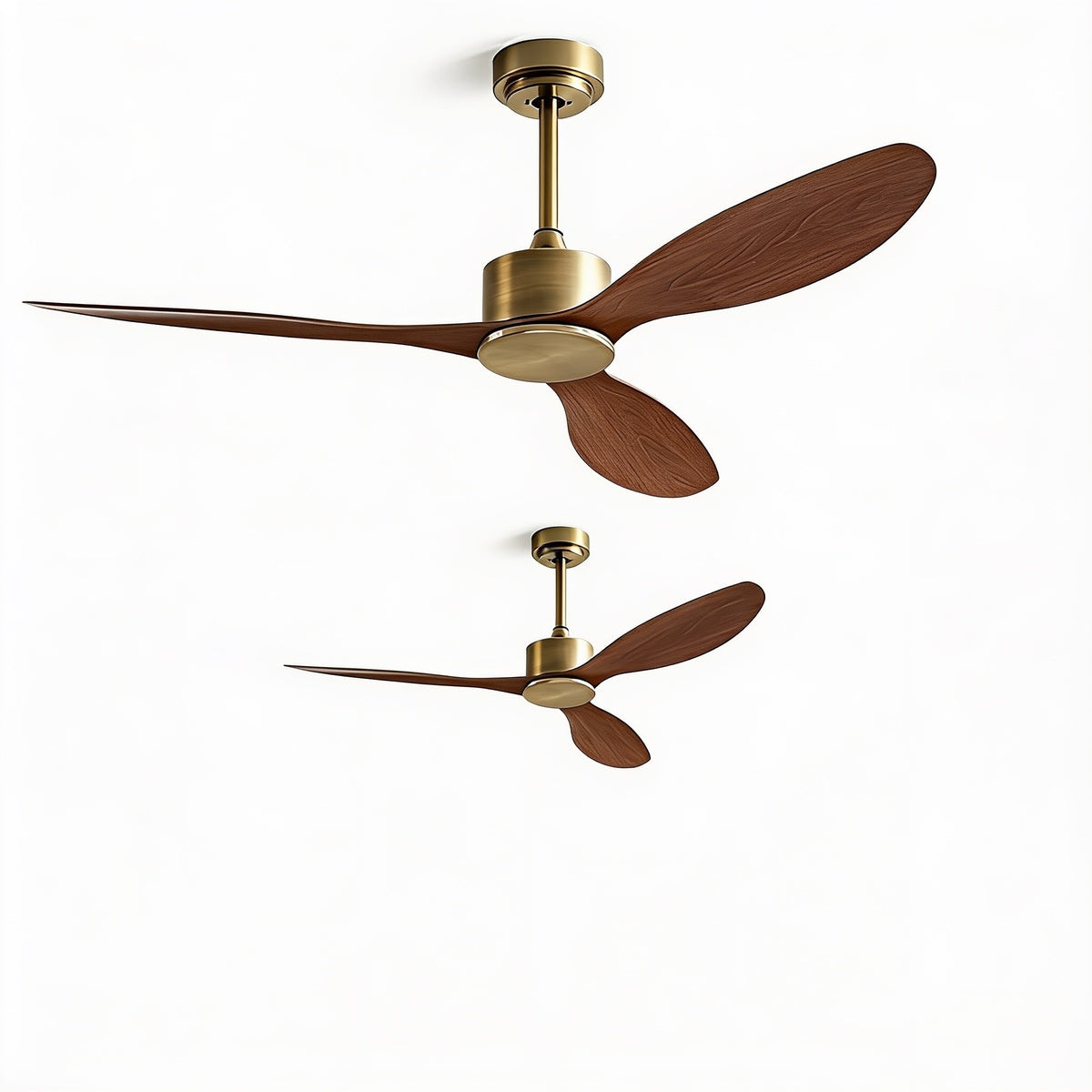 Modern Minimalist Ceiling Fan with 3 Blades and DC Motor