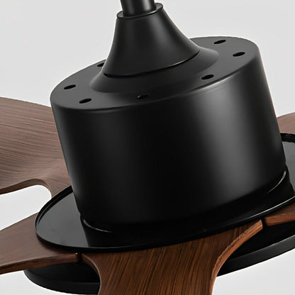 Modern Minimalist Ceiling Fan with 3 Blades and DC Motor