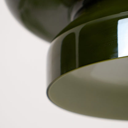 Modern Pendant Lamp with Tiered Glass Shade