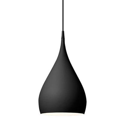 Modern Teardrop Pendant Lamp with Teardrop Shade and E26/E27 Fitting