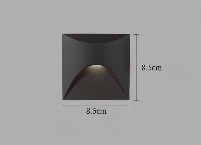 Modern Waterproof LED Wall Light for Indoor and Outdoor Use