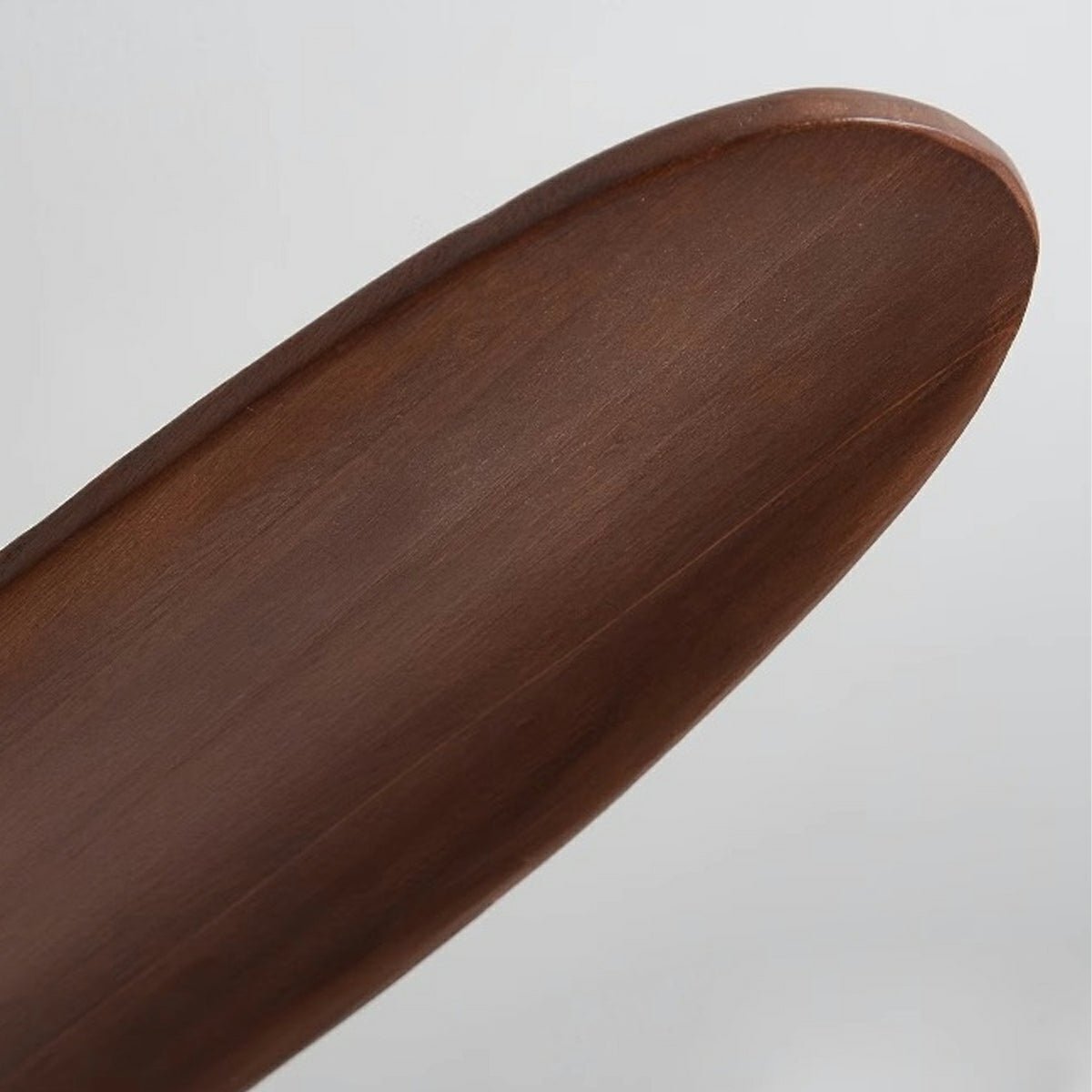 Modern Wood Grain Ceiling Fan with LED Light and 6-Speed Inverter Motor