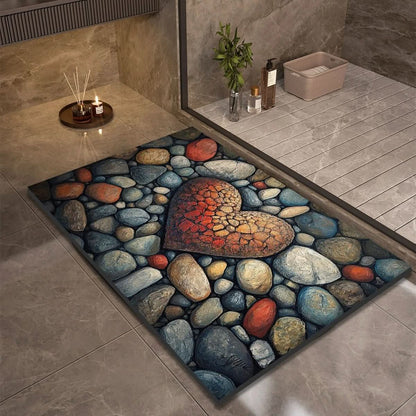 Non-Slip Diatomaceous Earth Bath