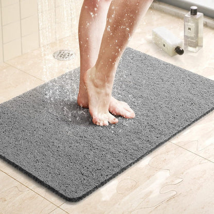 Non-Slip Shower Mat with Drainage for Wet Surfaces, Bath and Shower