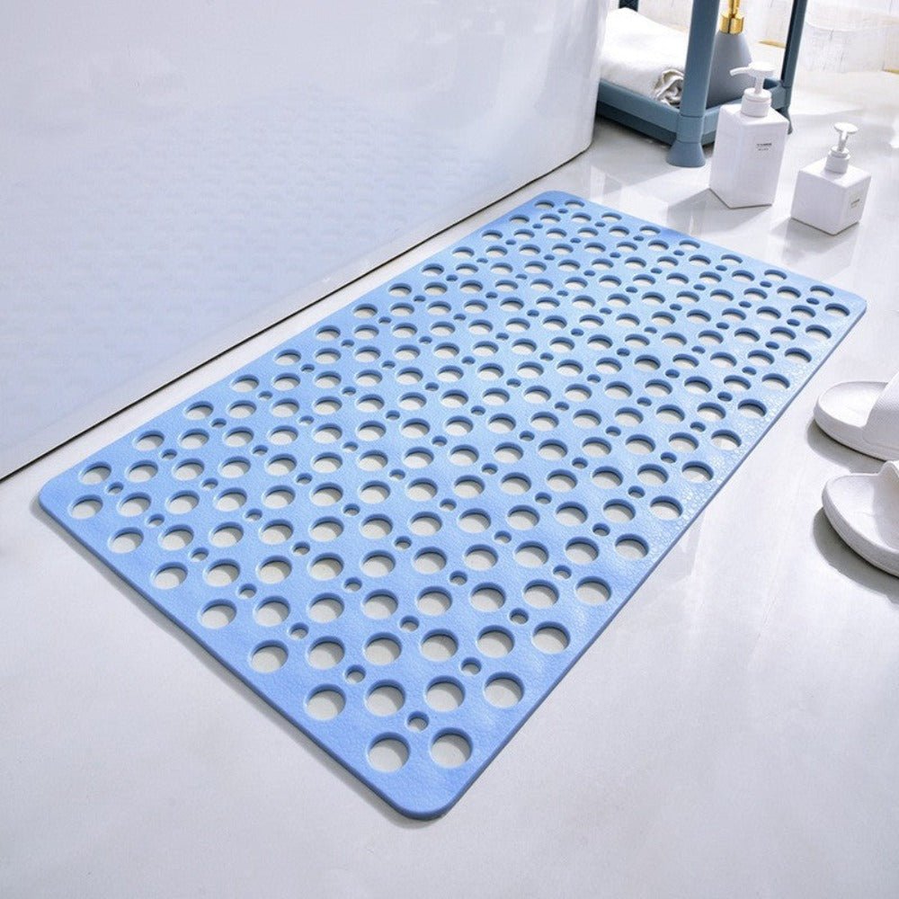 Non-Slip Shower Mat with Drainage Holes and Anti-Slip Bottom