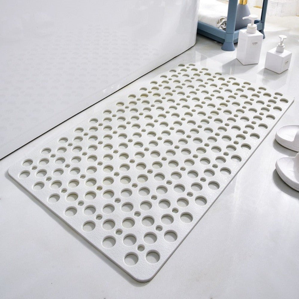 Non-Slip Shower Mat with Drainage Holes and Anti-Slip Bottom