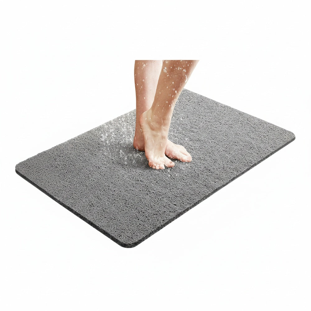 Non-Slip Shower Mat with Drainage Holes and Anti-Slip Bottom for Wet Surfaces