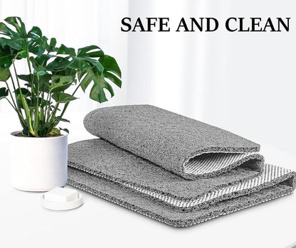 Non-Slip Shower Mat with Drainage Holes and Anti-Slip Bottom for Wet Surfaces