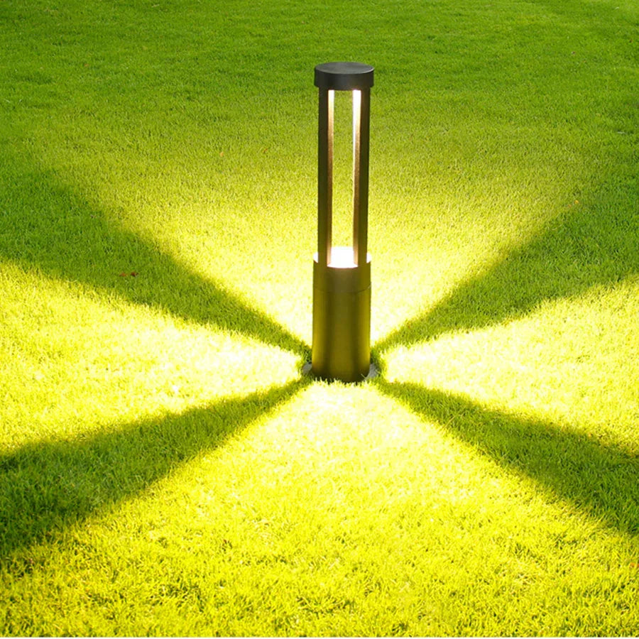Outdoor LED Bollard Light Modern Minimalist for Garden and Pathway