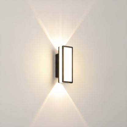 Outdoor LED Wall Lamp Modern Up Down Light with IP65 Rating