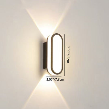 Outdoor LED Wall Lamp Modern Up Down Light with IP65 Rating