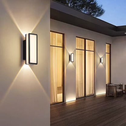 Outdoor LED Wall Lamp Modern Up Down Light with IP65 Rating