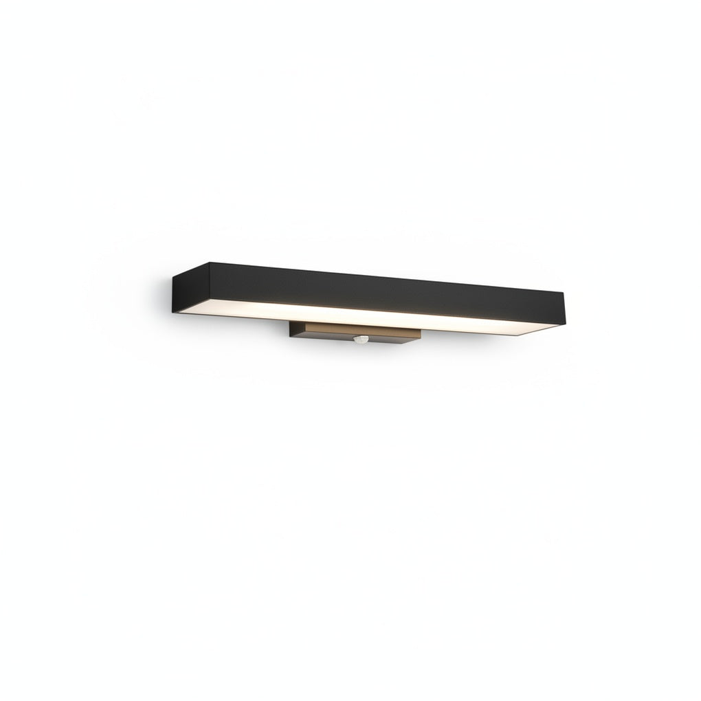 Outdoor LED Wall Lamp Modern with Motion Sensor and Rectangular Design