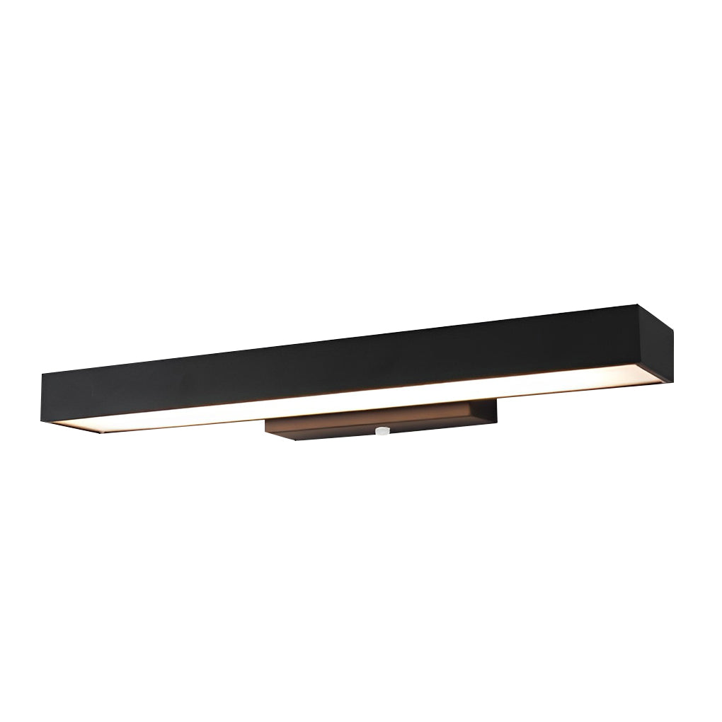 Outdoor LED Wall Lamp Modern with Motion Sensor and Rectangular Design
