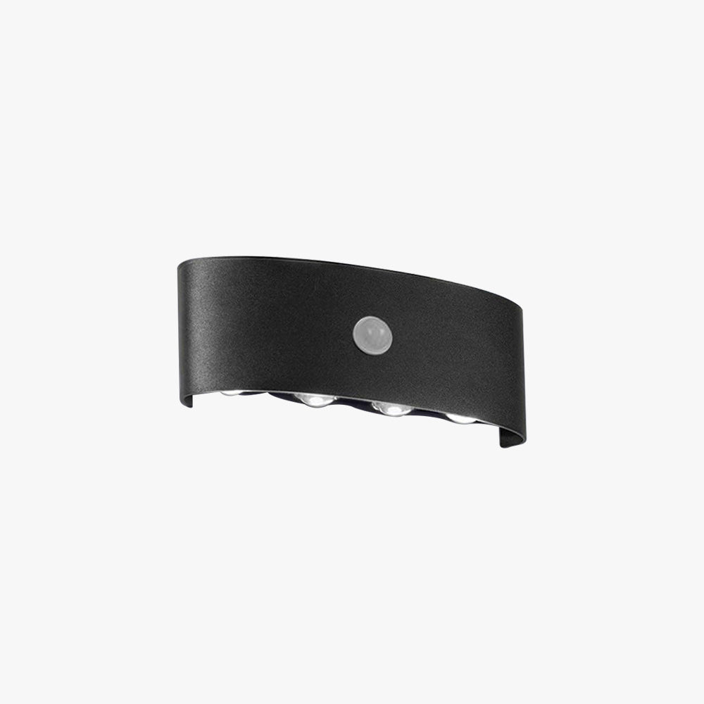 Outdoor LED Wall Lamp Modern with Motion Sensor and Up Down Light Effect