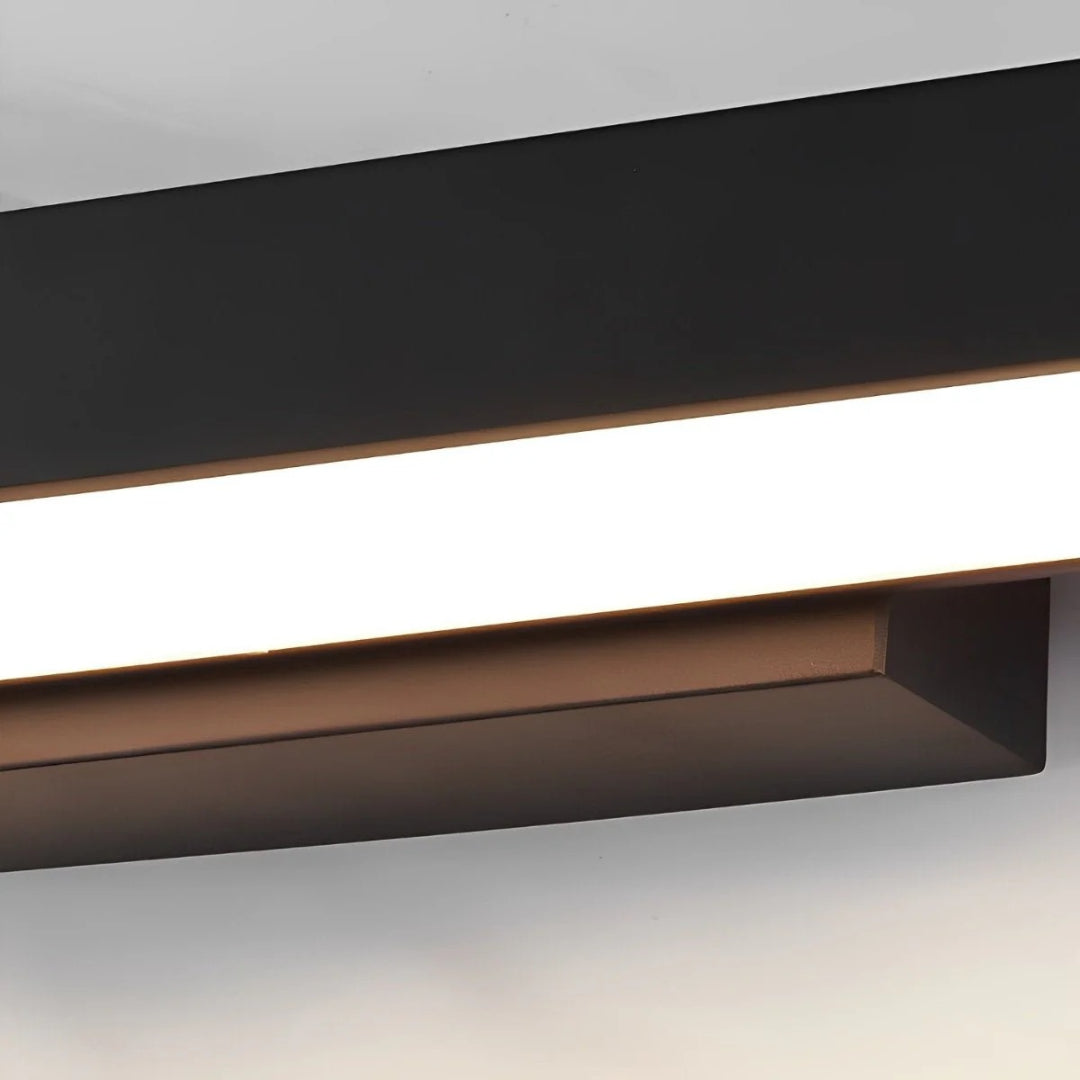 Outdoor LED Wall Light Modern with Motion Sensor and Rectangular Design