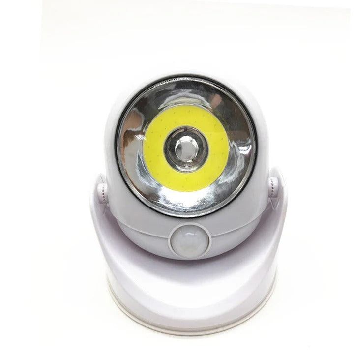 Outdoor Motion Sensor Light Wireless COB LED Spotlight with Magnetic Base