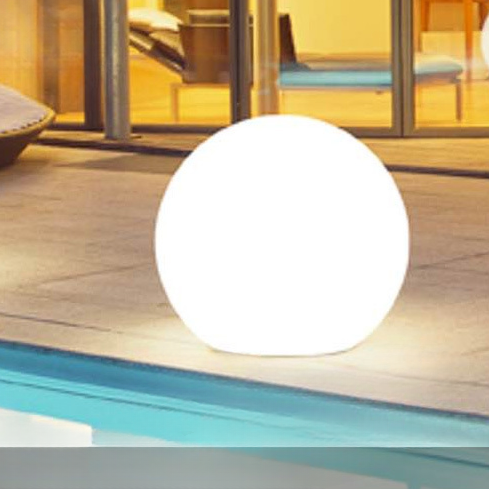 Outdoor Solar Globe Light for Garden, Patio and Pathway with Warm Glow