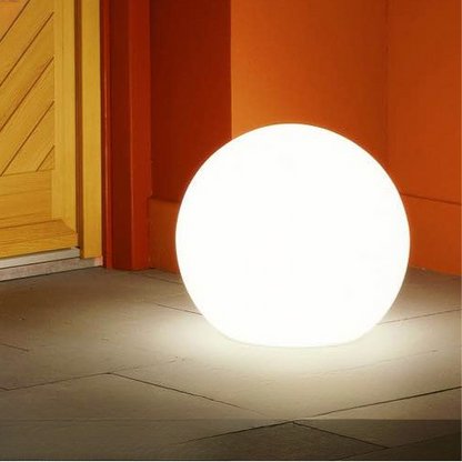 Outdoor Solar Globe Light for Garden, Patio and Pathway with Warm Glow