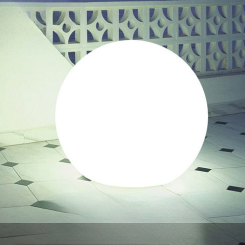 Outdoor Solar Globe Light for Garden, Patio and Pathway with Warm Glow