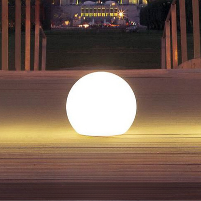 Outdoor Solar Globe Light for Garden, Patio and Pathway with Warm Glow