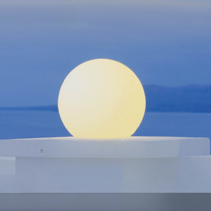 Outdoor Solar Globe Light for Garden, Patio and Pathway with Warm Glow
