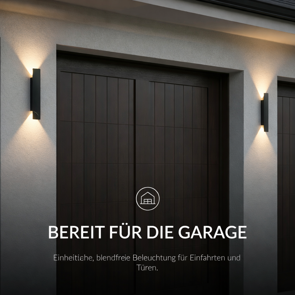 Outdoor Wall Lamp Modern LED Up Down Light with IP65 Rating