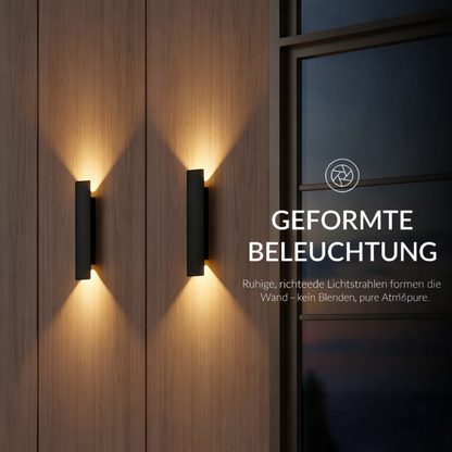 Outdoor Wall Lamp Modern LED Up Down Light with IP65 Rating