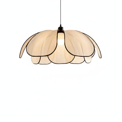 Pendant Lamp Bohemian with Flower Petal Shade in Three Sizes