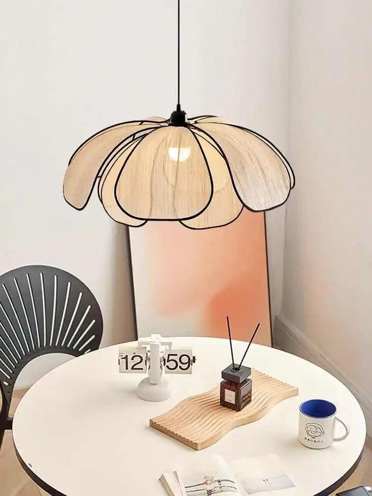 Pendant Lamp Bohemian with Flower Petal Shade in Three Sizes