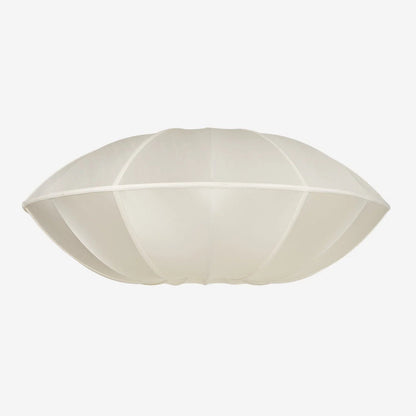 Pendant Lamp Bohemian with Oval Fabric Shade and Adjustable Cable