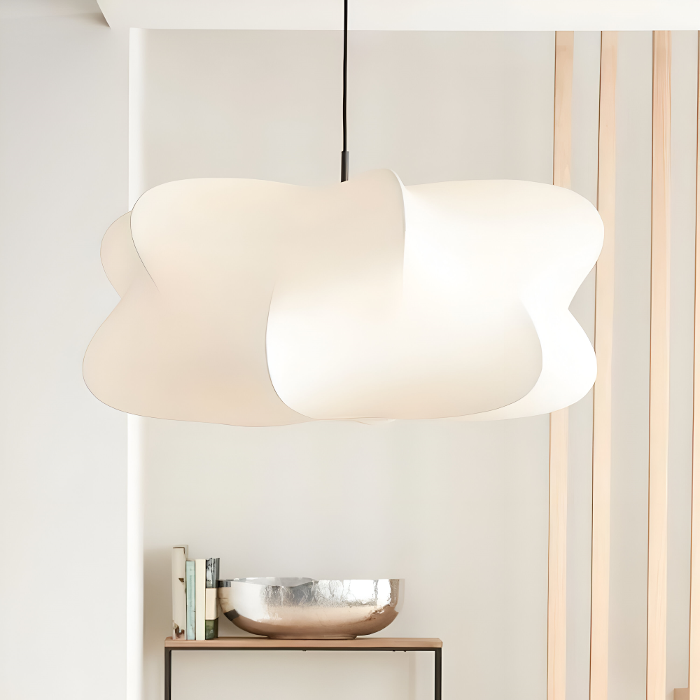 Pendant Lamp Minimalist Wabi Sabi Cocoon Shape with Adjustable Cable