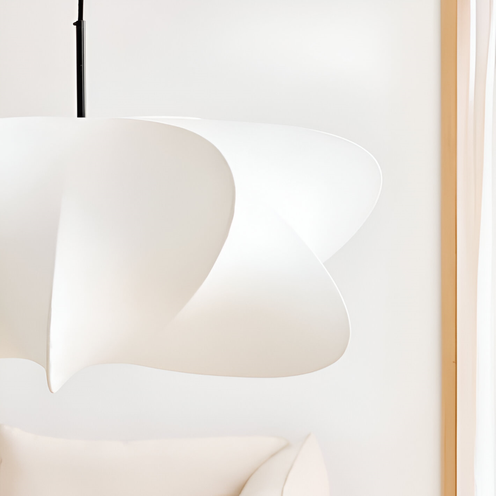 Pendant Lamp Minimalist Wabi Sabi Cocoon Shape with Adjustable Cable
