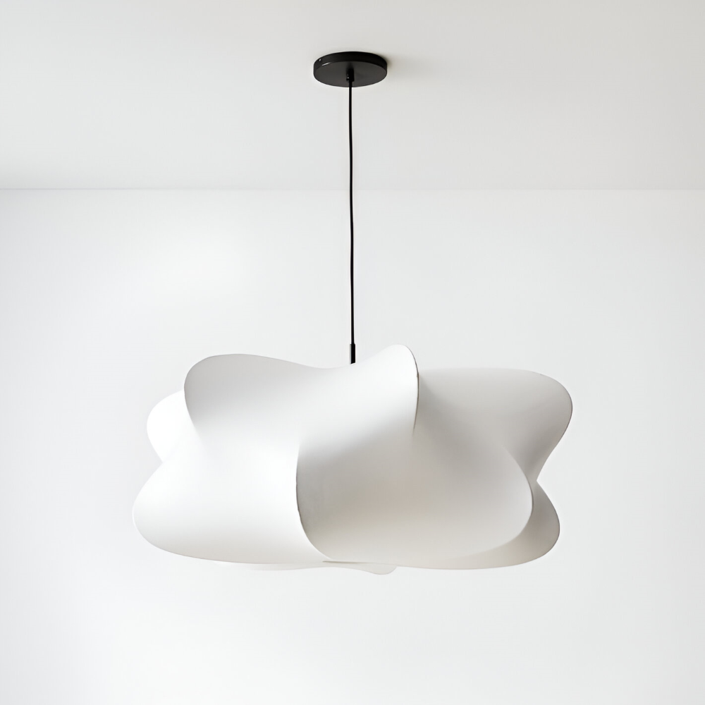 Pendant Lamp Minimalist Wabi Sabi Cocoon Shape with Adjustable Cable