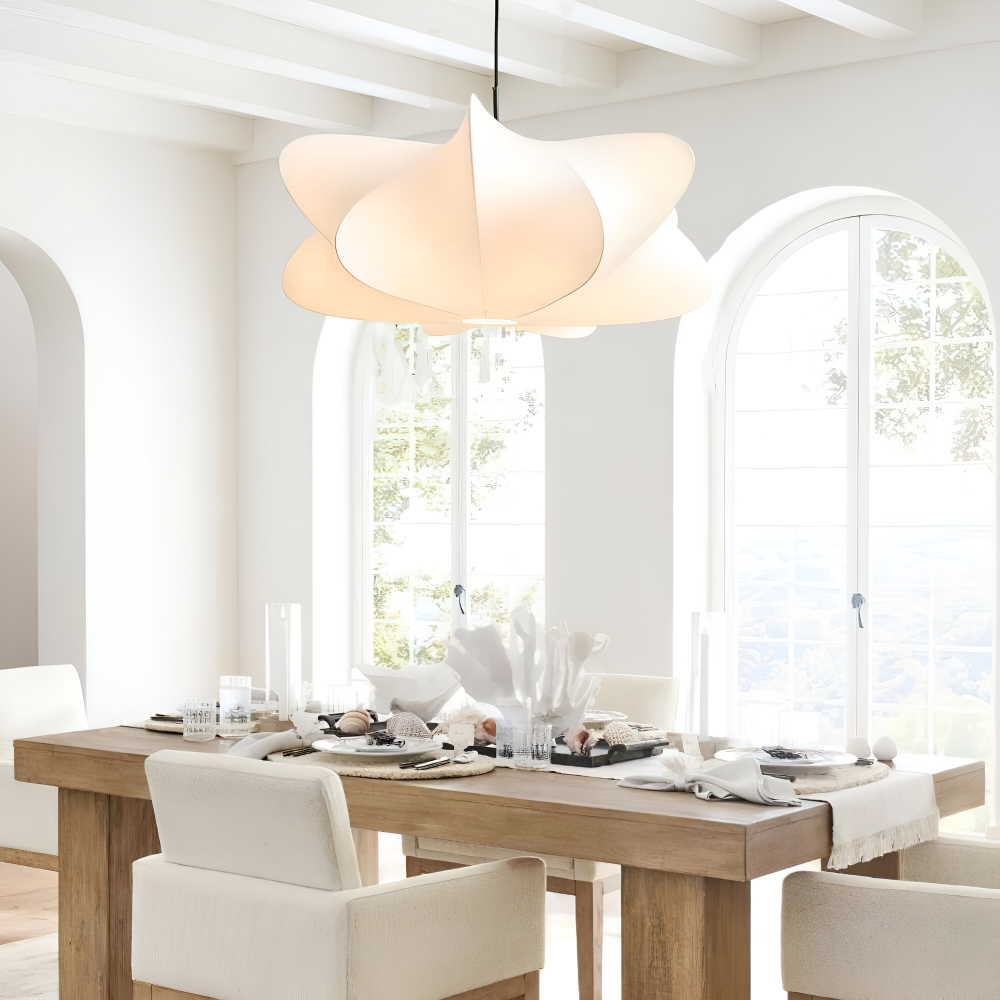 Pendant Lamp Minimalist Wabi Sabi Cocoon Shape with Adjustable Cable