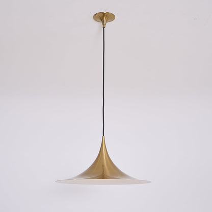 Pendant Lamp Minimalist with Flared Shade and Adjustable Cord