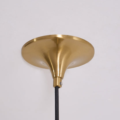 Pendant Lamp Minimalist with Flared Shade and Adjustable Cord