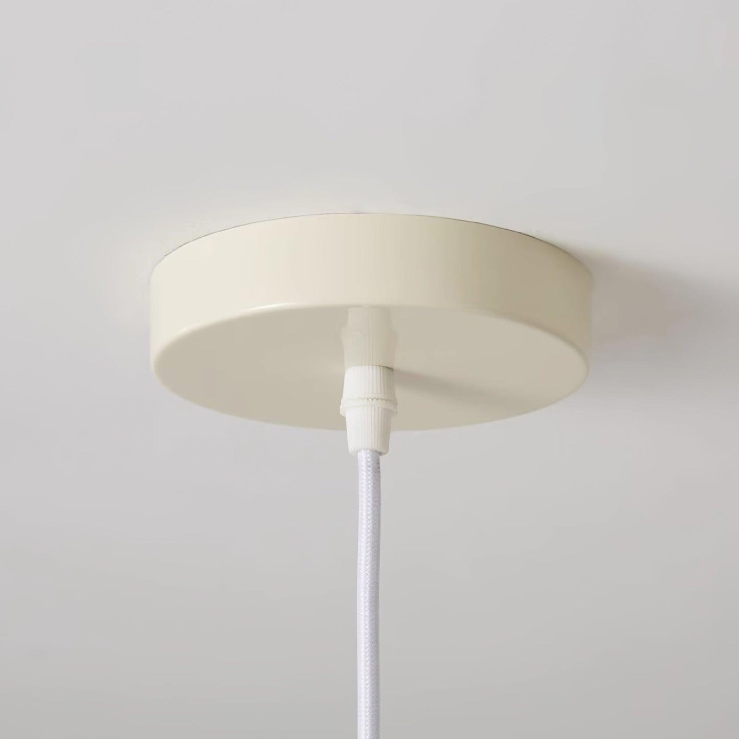 Pendant Lamp Minimalist with Round Donut Shade and Adjustable Cord