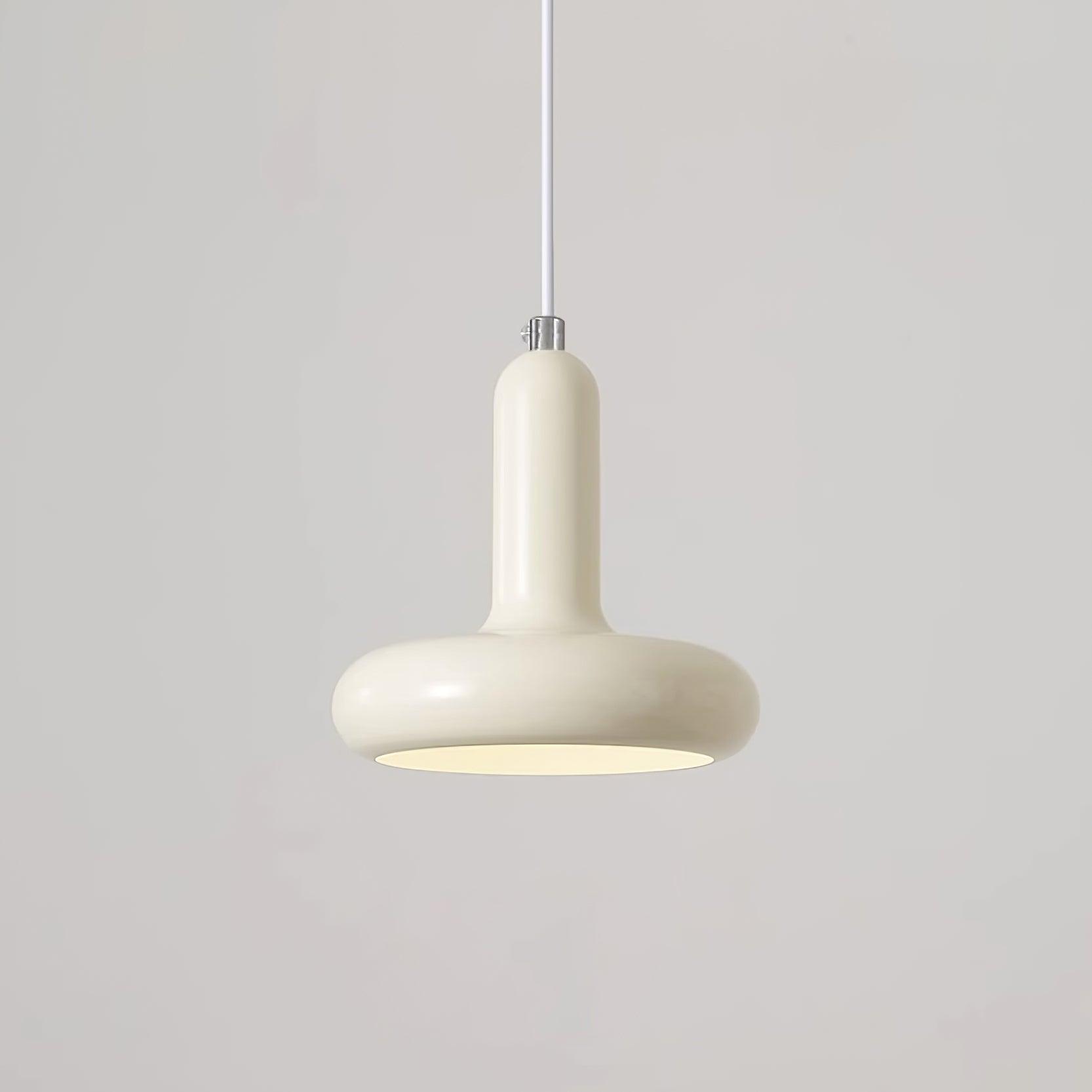 Pendant Lamp Minimalist with Round Donut Shade and Adjustable Cord